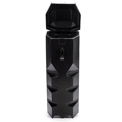 Fire extinguisher box top loader 650 x 265 x 300mm Black | Efnavörgeymslur Stærri/úr stáli