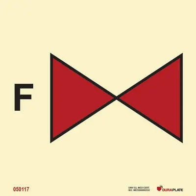 Froðuloki – sjálflýsandi skilti 150 x 150 mm