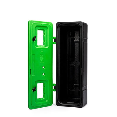 Safety box front loader break-glass 830 x 310 x 265mm | Skápar og standar fyrir slökkvitæki