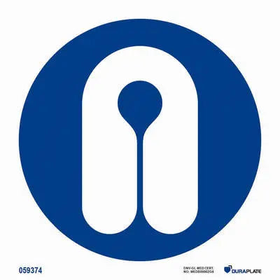 Notið björgunarvesti – sjálflýsandi skilti 150 x 150 mm
