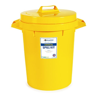80 Ltr Chemical Spill Kit - Static Bin | Lekavarnarsett / Uppsogssett