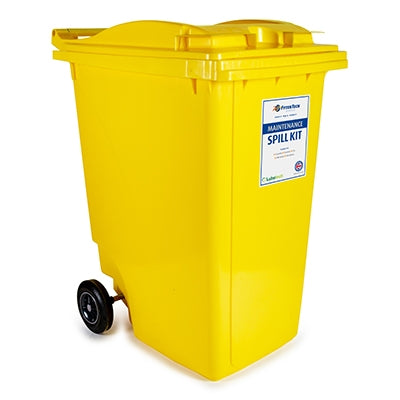 360 Ltr  Maintenance Spill Kit - 2 Wheeled Bin | Lekavarnarsett / Uppsogssett
