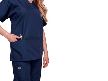 CHEROKEE V-NECK TOP - ORIGINALS - kona XS - dökkblár - 18001