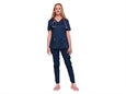 CHEROKEE MOCK WRAP TOP REVOLUTION - konur S - dökkblár