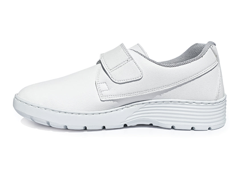 HF200 LÆKNINGA Sneakers - 34 - spenna - hvítur – mynd 3