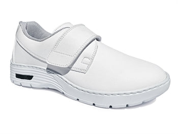 HF200 LÆKNINGA Sneakers - 46 - spenna - hvítur - 20152