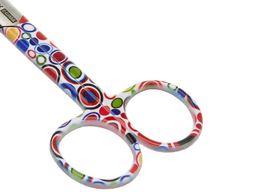 Úr ryðfríu stáli umbúðaskæri – bubbles fantasy – 14 cm – mynd 3
