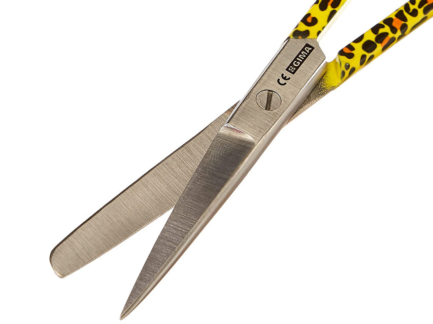 S/S beint skæri - leopard fantasía - blunt/sharp - 14 cm – mynd 3