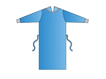 SKURÐKLÆÐI 35 g/m2 115 cm - stærð M - sótthreinsað - 2101