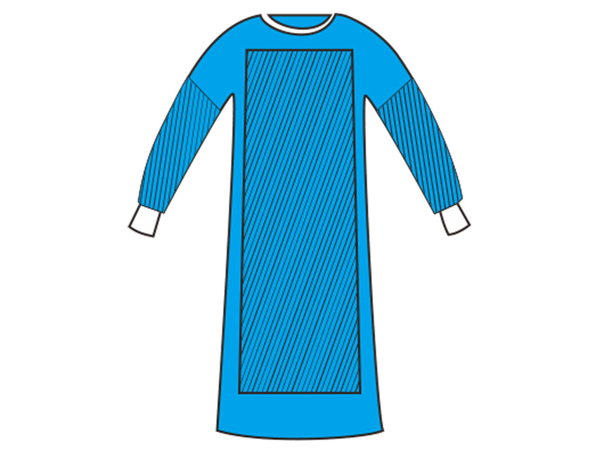 REINFORCED SURGICAL GOWNS 50 g/m2 140x160 cm – stærð XXL – sterílt