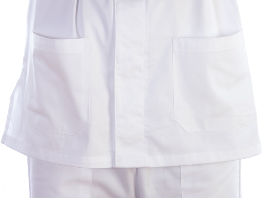 Jakki með smellum bómull/pólýester unisex – mynd 3