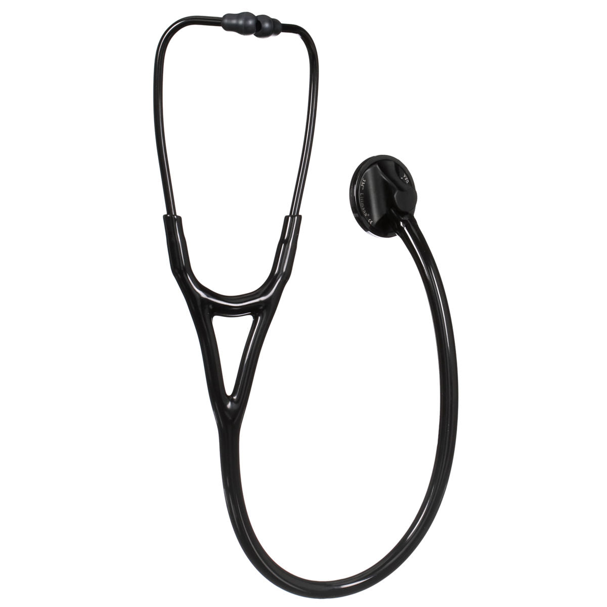 Littmann Master Cardiology hlustunarpípa – 2161 – Black Edition – hlustunarhaus frá hlið
