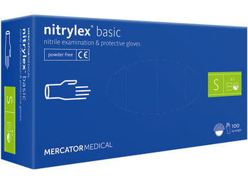NITRYLEX BASIC NITRILE HANSKAR - lítill - 21790