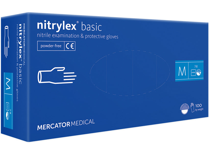 NITRYLEX BASIC NITRILE HANSKAR - miðlungs