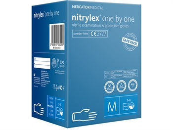 NITRYLEX CLASSIC ONE BY ONE NITRILHANSKAR - miðlungs - 1812
