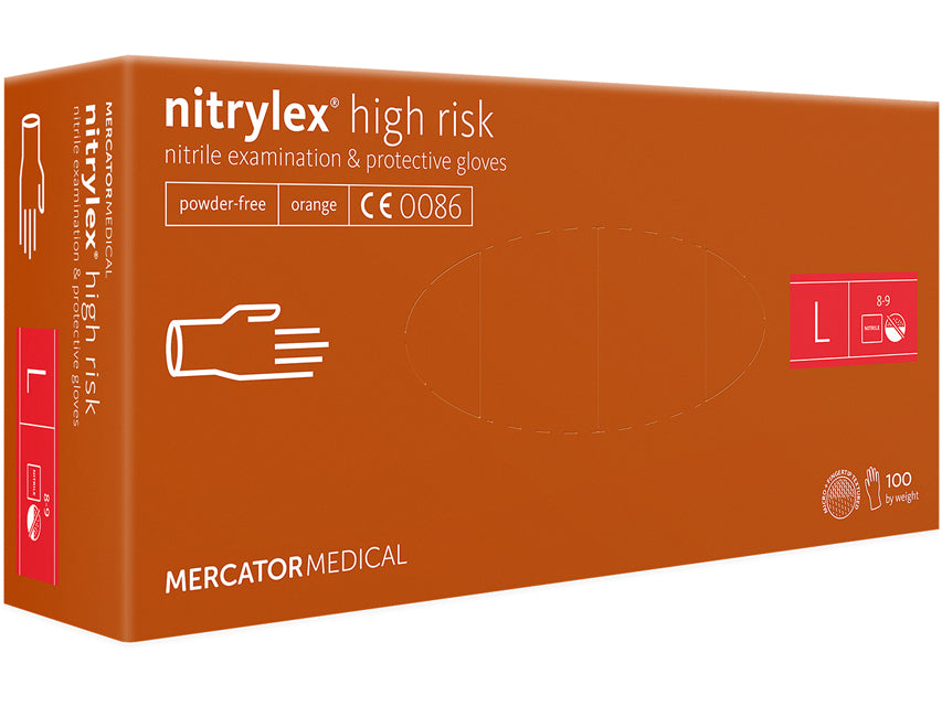 NITRYLEX ORANGE NITRÍL HANSKAR - stór