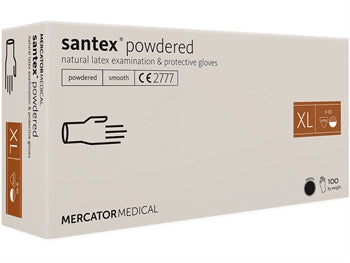 SANTEX LATEX HANSKAR - DUFTUÐ - sérstaklega stór - 21854