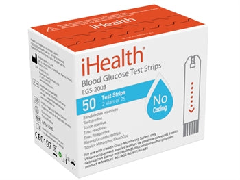 iHEALTH GLUCOSE STRIPS for 23509,23510,23514 - 23512