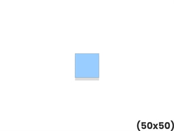 NON WOVEN BI-LAYER DRAPE 50x50 cm - 23580