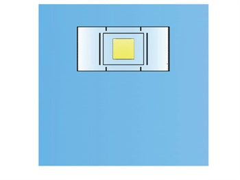 NON WOVEN OPHTHALMIC SURGERY DRAPE 160x160 cm - sótthreinsað - 23635
