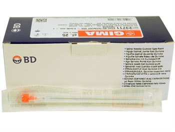 BD QUINCKE POINT NÁLAR 25G - 0.5x90 mm appelsínugulur - 23711