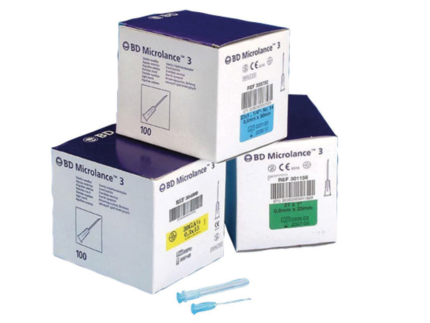 BD MICROLANCE NÁLAR 25G - 0.50x16 mm appelsínugulur – mynd 3