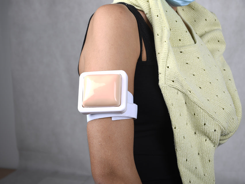 Þjálfunarpúði fyrir vöðvainnspýtingar (INTRAMUSCULAR INJECTION TRAINING PAD) – mynd 3