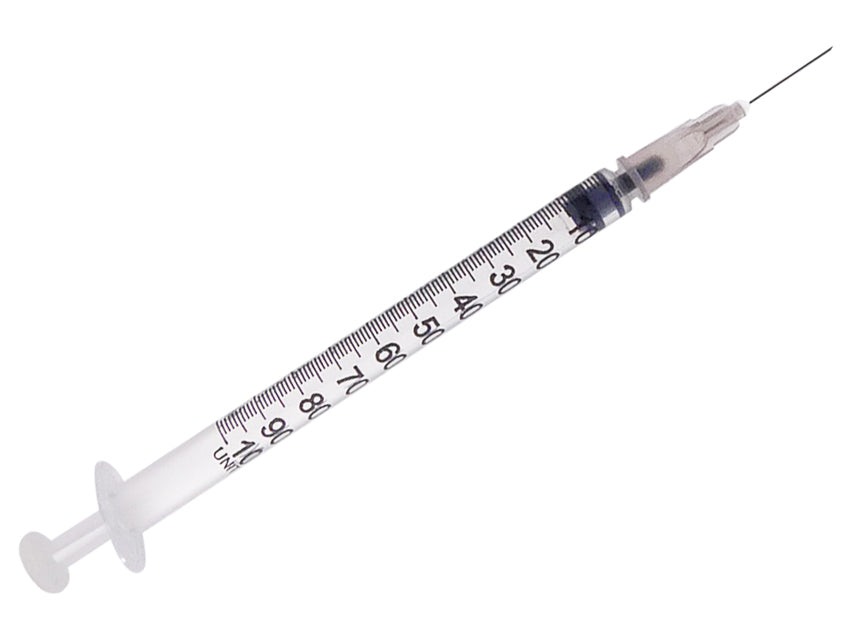 INSULIN sprautur ASSEMBLED nál 27G – 1 ml