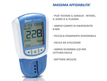 MISSION® KÓLESTERÓL MÆLIR - 23932