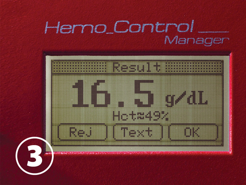 Hemo Control hemóglóbín- og hematókrítmælir – mynd 4