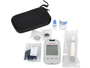 GIMA GLÚKÓSA MÆLIR KITT mg/dL - GB,FR,IT,ES,PT,DE - 24110