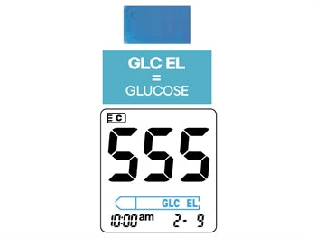 GLUCOSE STRIPS - fyrir 23965/66/67, 24147/48/49, 24150/51/52/53 - 24156