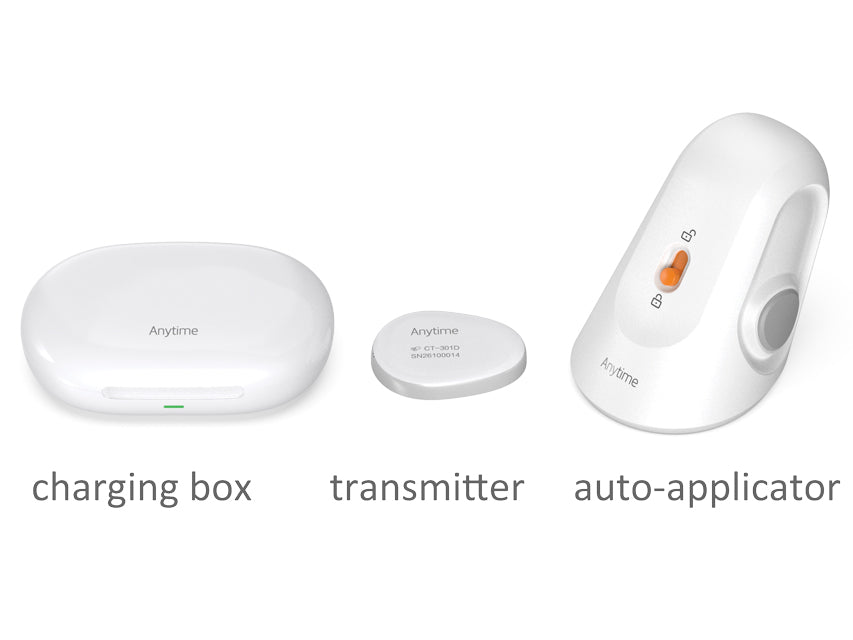 24 STUNDA GLÚKÓSA EFTIRLITSKERFI GÖGNASENDIR (24-HOUR GLUCOSE MONITORING SYSTEM DATA TRANSMITTER) – mynd 3