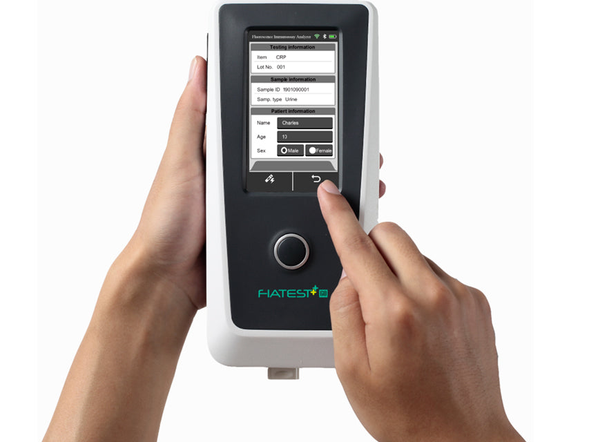 FLÚRLJÓMUNARÓNÆMISGREININGARTÆKI (FLUORESCENCE IMMUNOASSAY ANALYZER)