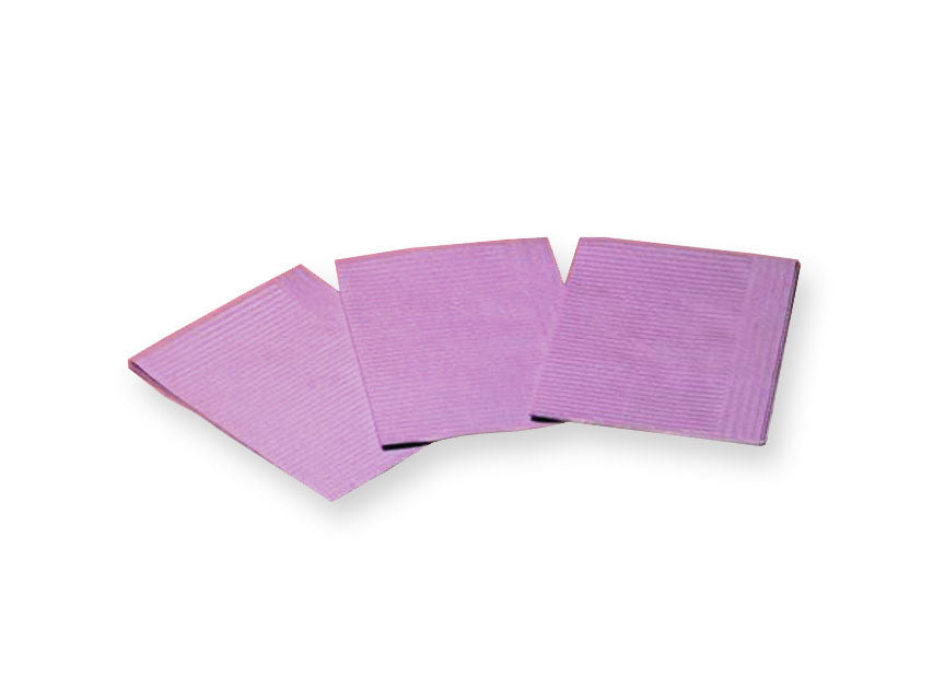 Faldar hlífðarservíettur - 33x45 cm lilac