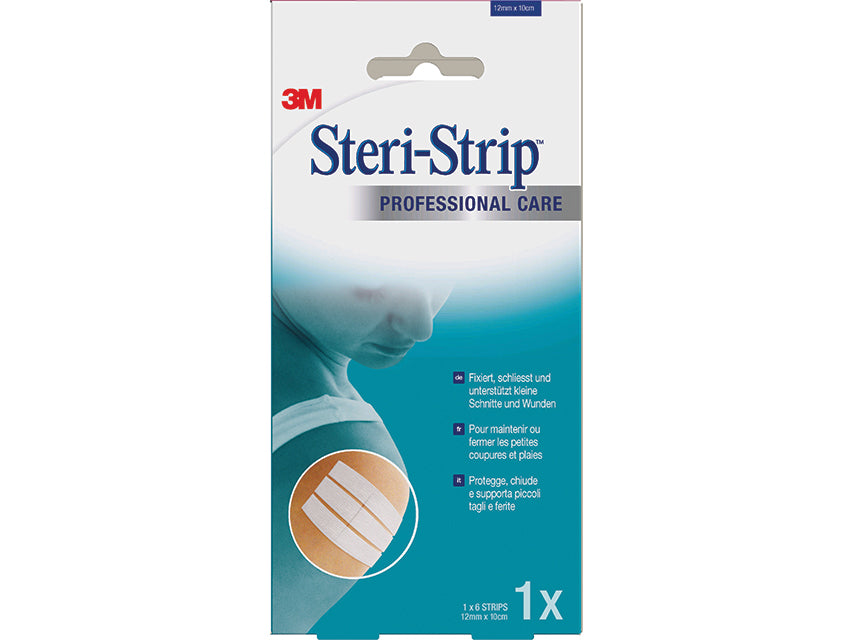 STERI-STRIP 3M – 12x100 mm – hvítur – 1547NP