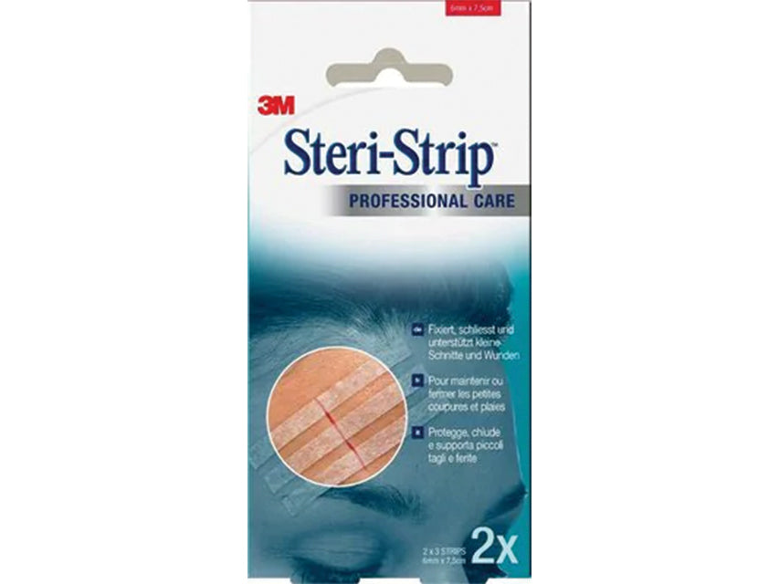 STERI-STRIP 3M - 6x75 mm - húð - 1551NP