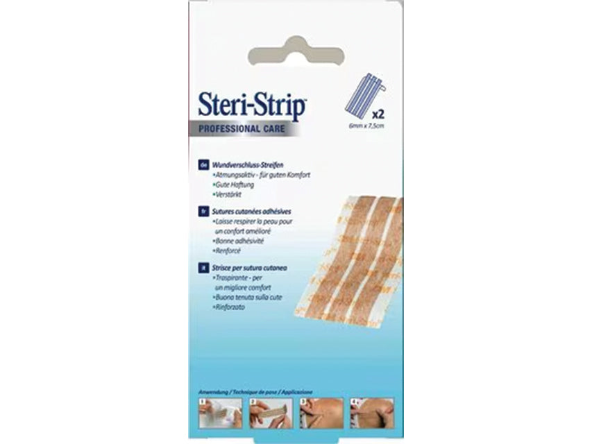 STERI-STRIP 3M - 6x75 mm - húð - 1551NP – mynd 4