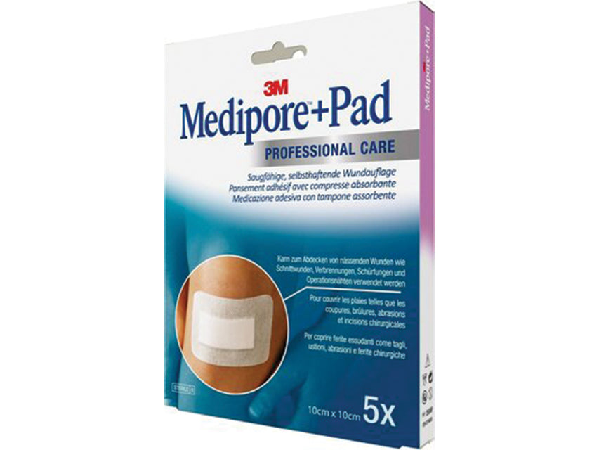 MEDIPORE + PAD 3M – 10x10 cm – 3566NP – mynd 3