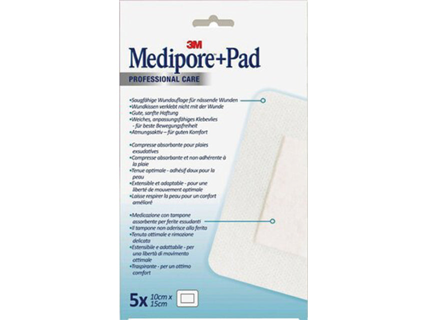 MEDIPORE + PAD 3M – 10x15 cm – 3569NP – mynd 4