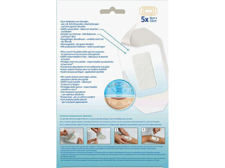 TEGADERM + PAD 3M – 9x10 cm – 3586NP – mynd 5