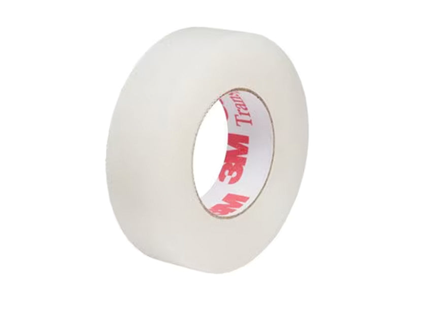 TRANSPORE 3M - 2.5cmx5m - hvít með skammtara – mynd 2