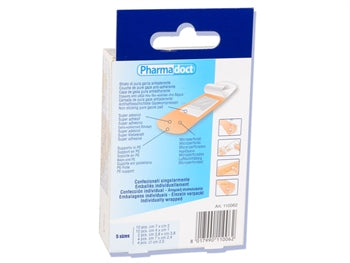 PHARMADOCT CLASSIC PLÁSTRAR 5 mismunandi stærðir - kassi með 12 kippum af 30 - 25301