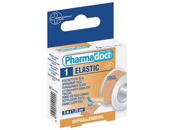 PHARMADOCT KLÚTURÚLLA - EFNI - 5m x 1.25cm - kassi af 18 - 5322
