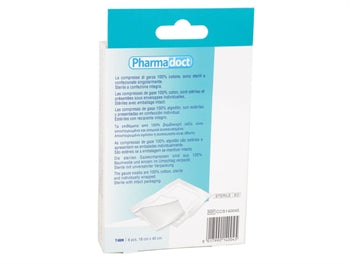 PHARMADOCT BÓLUGÚFU SÁRATÖKUR 18x40 cm - kassi með 12 kippum af 6 - 25330