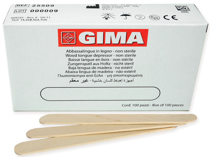 WOOD TONGUE DEPRESSORS – not sterílt