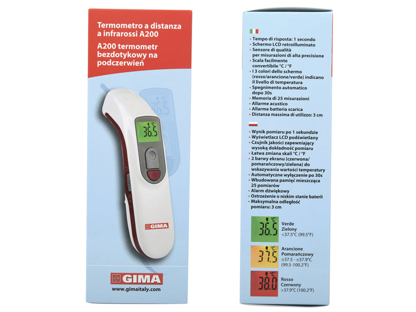 AEON A200 NON CONTACT INFRARED hitamælir IT,GR,RO,PL – mynd 5