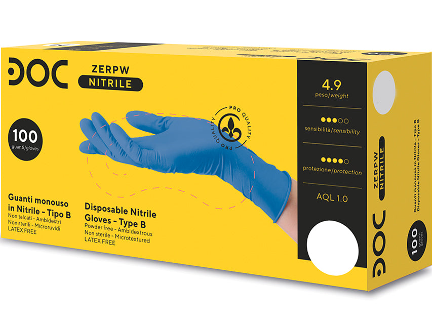 STD nitrile hanskar án dufts - stór – mynd 2