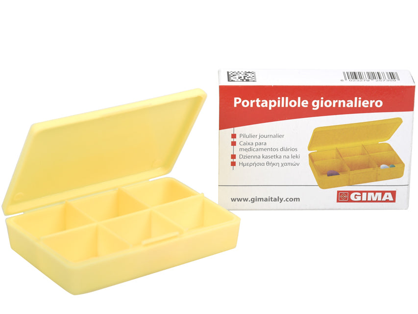 DAILY HANDY lyfjabox – gulur – mynd 3