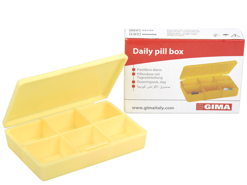 DAILY HANDY lyfjabox – gulur – mynd 4
